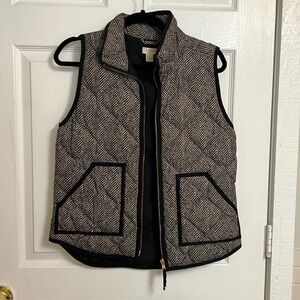 Jcrew herringbone vest
